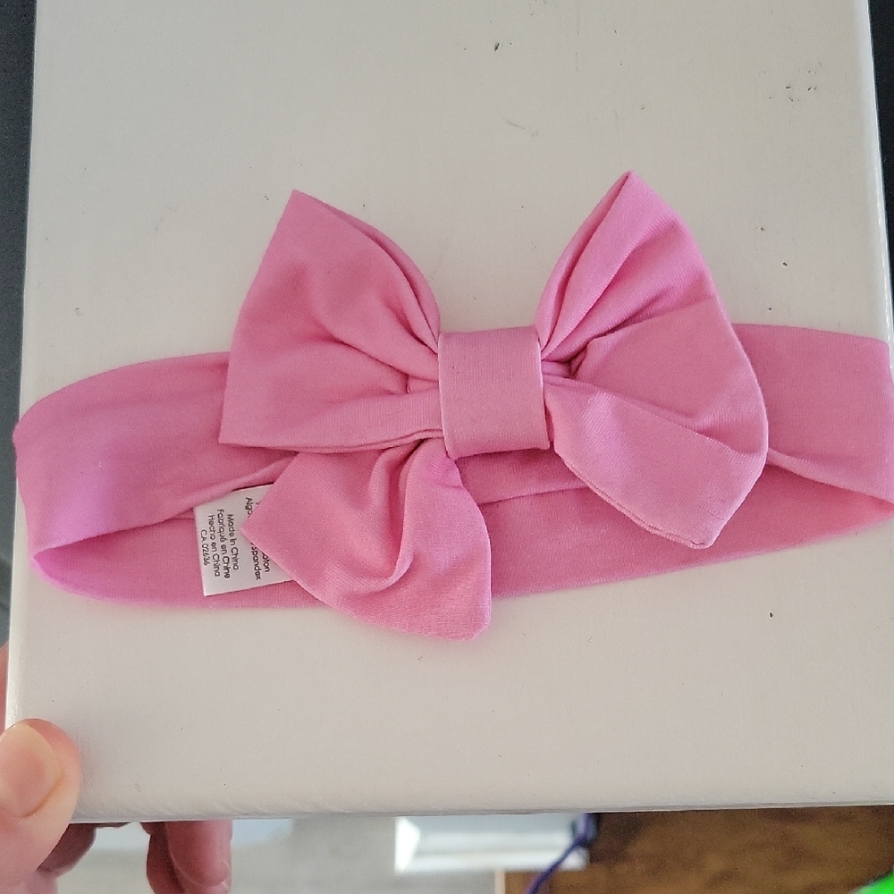 Adorable Pink Bow Headband for Kids